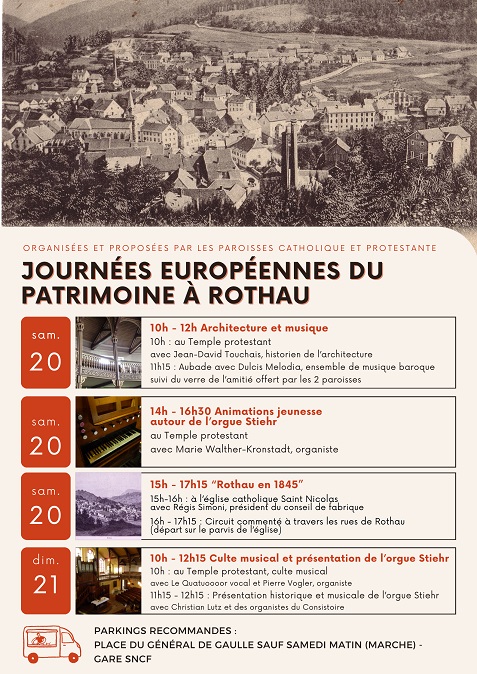 Journees europeennes du patrimoine a ROTHAU